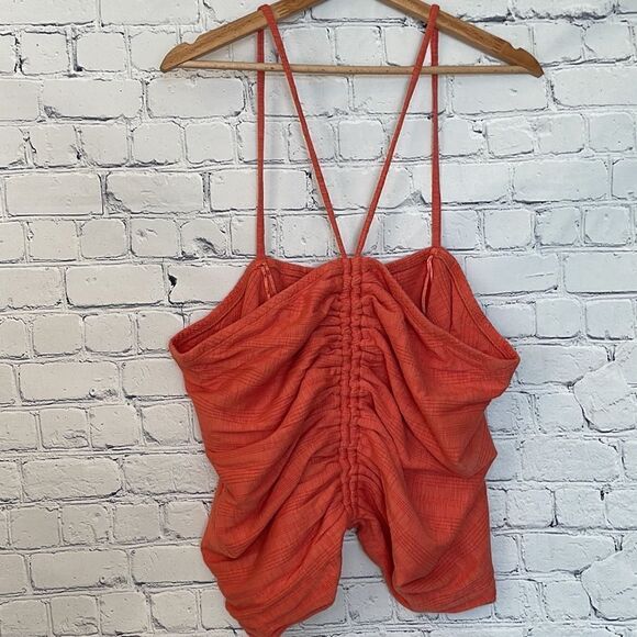 Anthropologie Pilcro Ruched Ribbed Halter - Picture 4 of 7